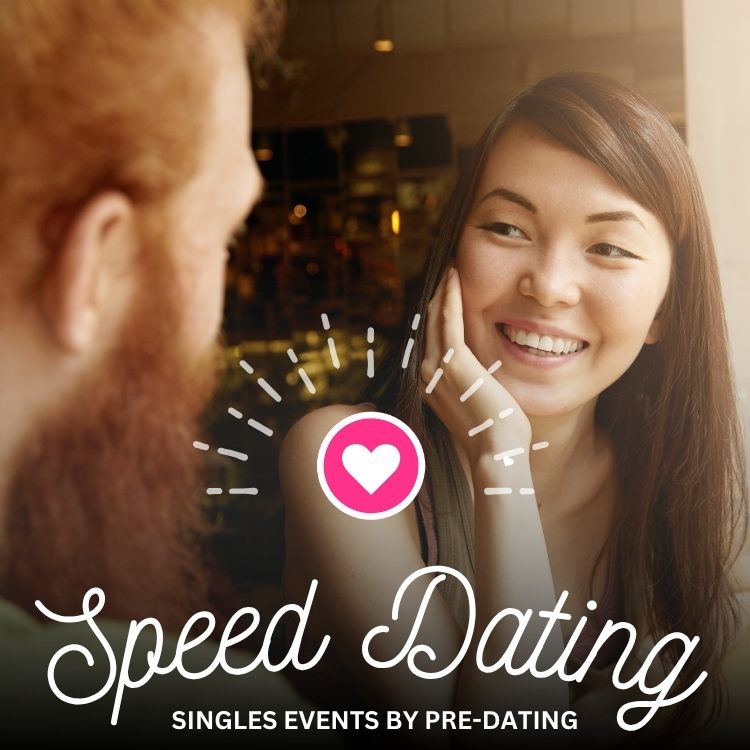 Cleveland attendees of Speed Dating in Ohio enjoying the event!