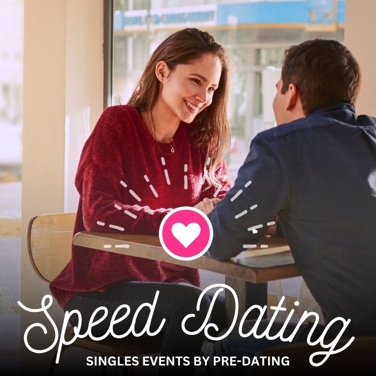 Cleveland attendees of Speed Dating in Ohio enjoying the event!