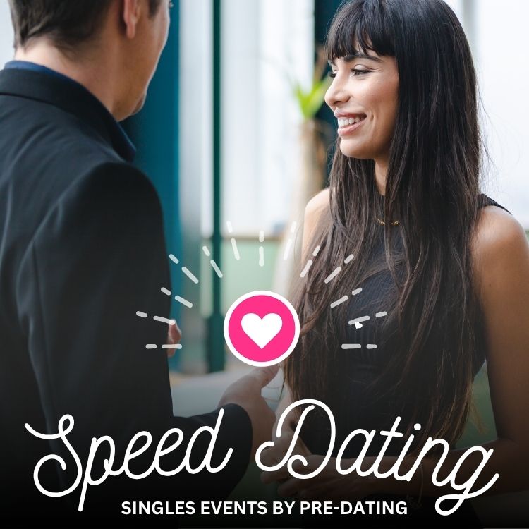 Cleveland attendees of Speed Dating in Ohio enjoying the event!